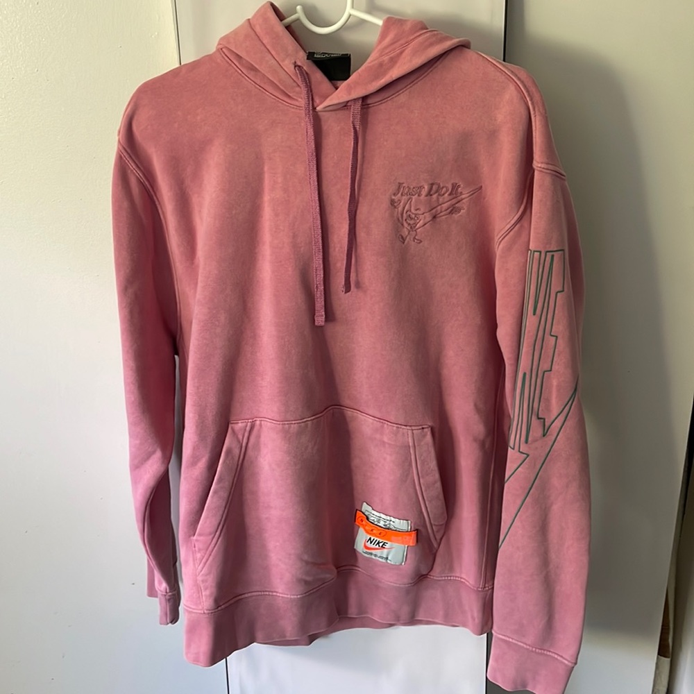Nike mens pink sweatshirt